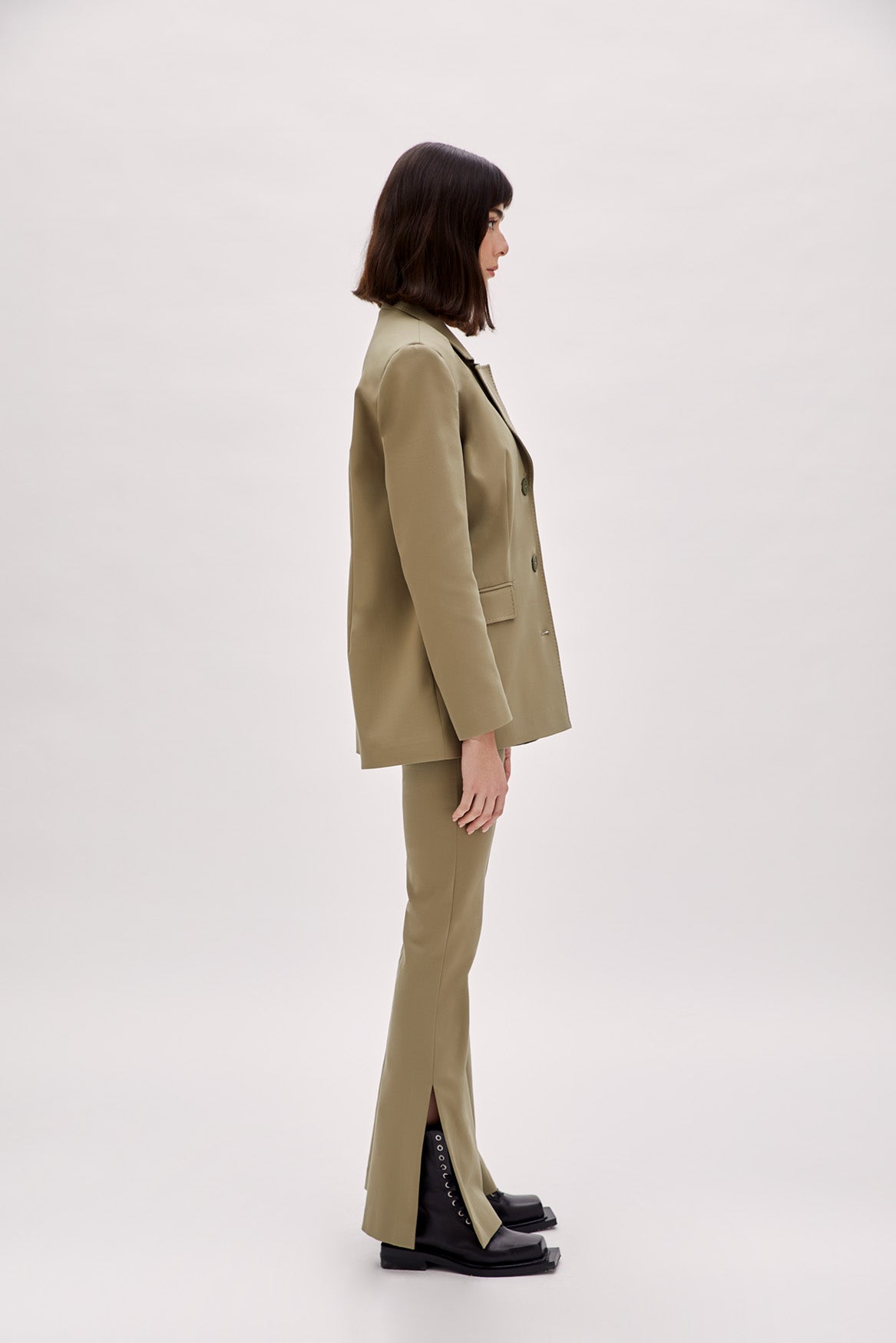 Cotton Classic Blazer - Covert Green