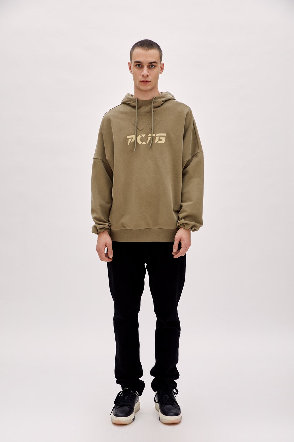 Cotton Oversized Hoodie - Men