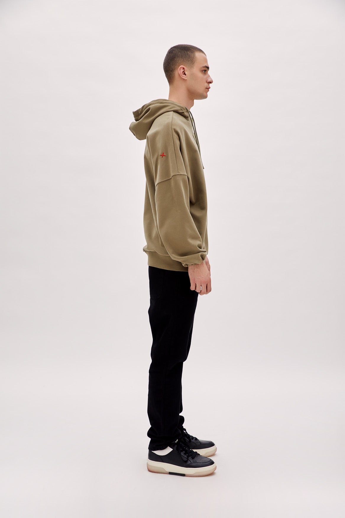 Cotton Oversized Hoodie - Men