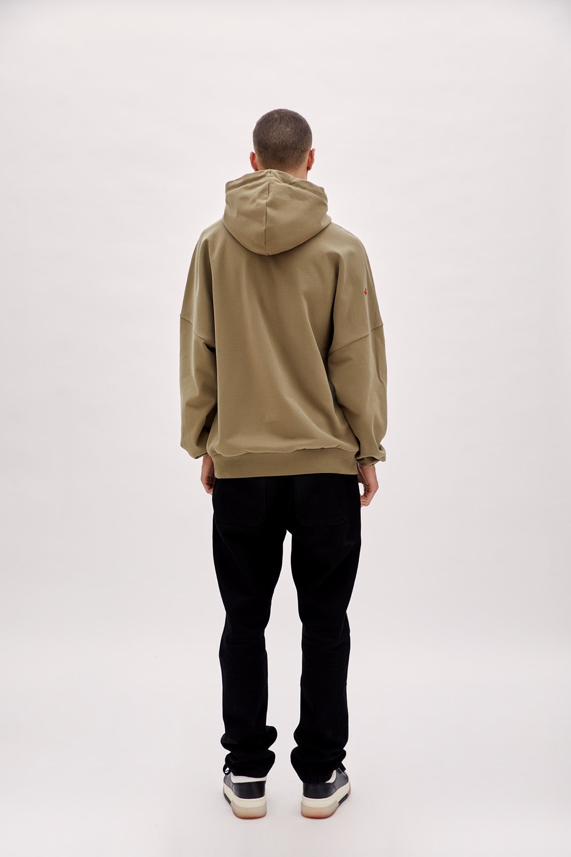 Cotton Oversized Hoodie - Men