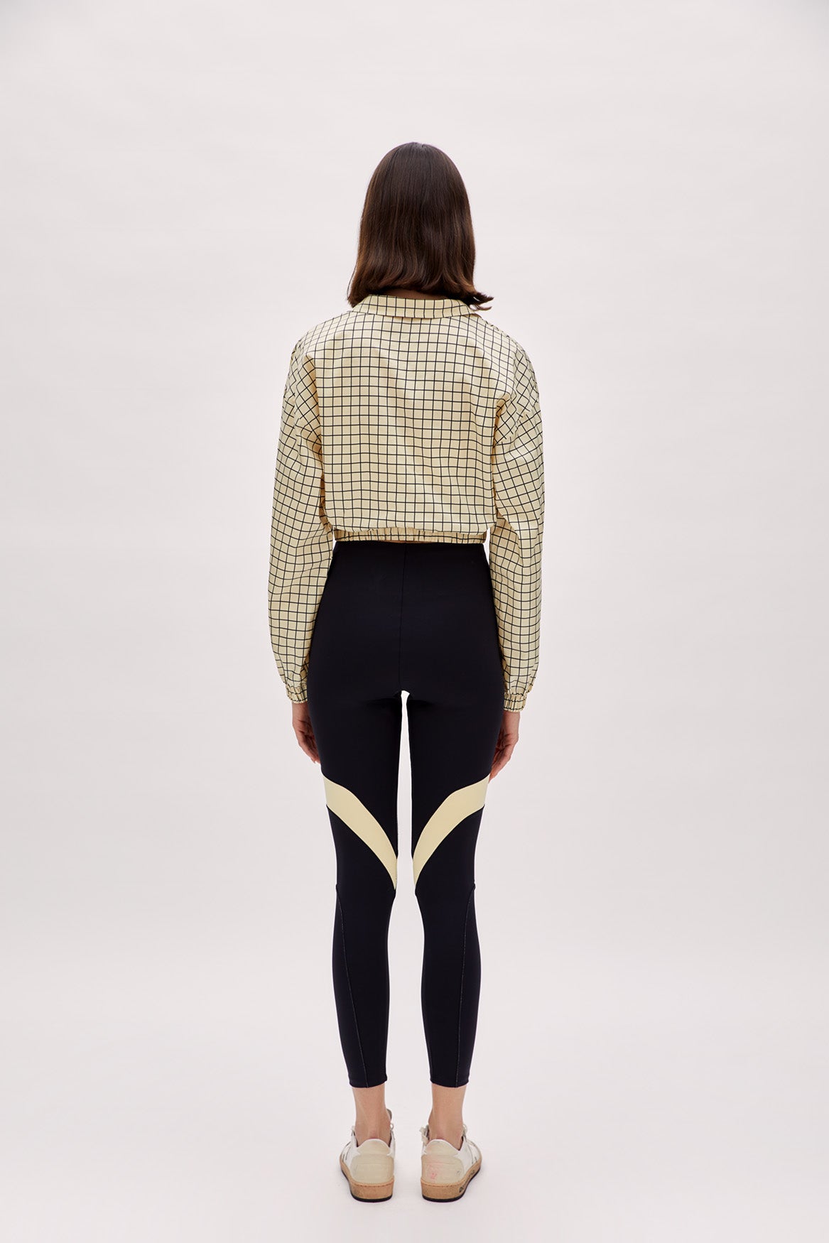 Parachute Crop Sweat - Chino Green