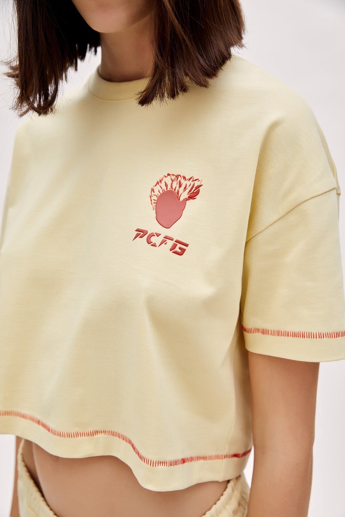 Cotton Crop Tee - Chino Green