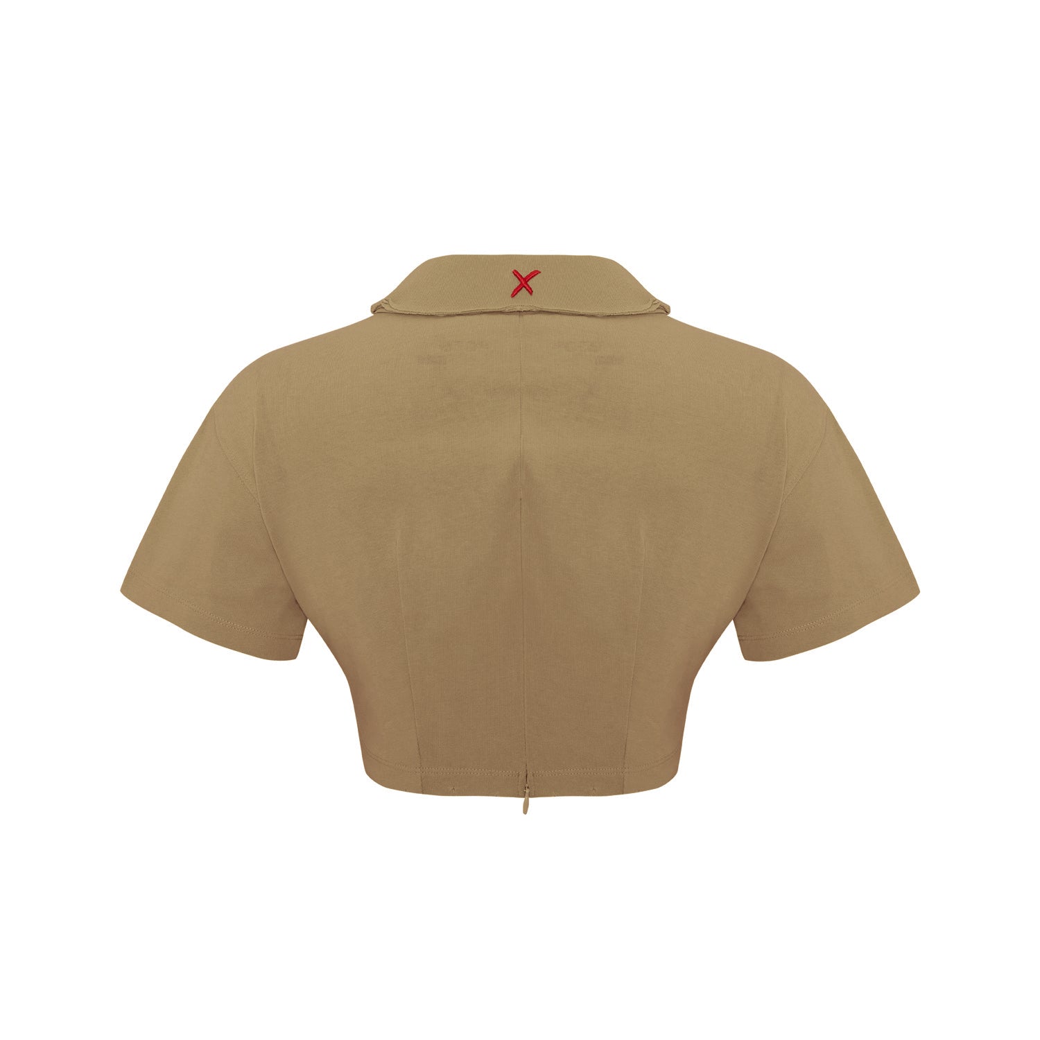 Cotton Destroyed Crop Tee - Covert Green