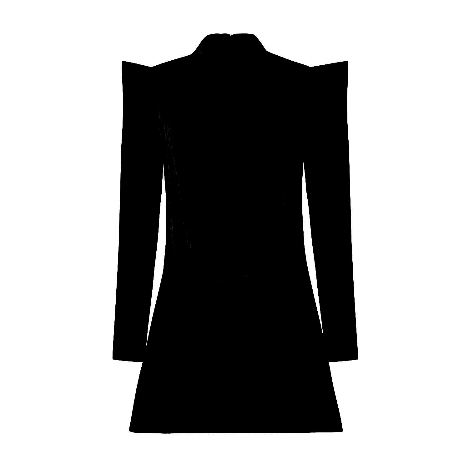 Cotton Sin Dress - Black