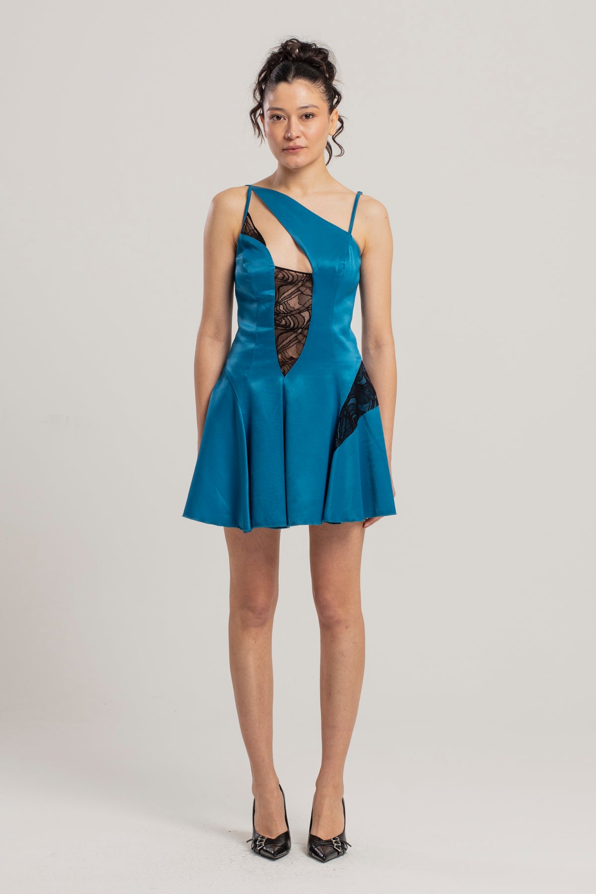 MINI DRESS - MOROCCAN BLUE