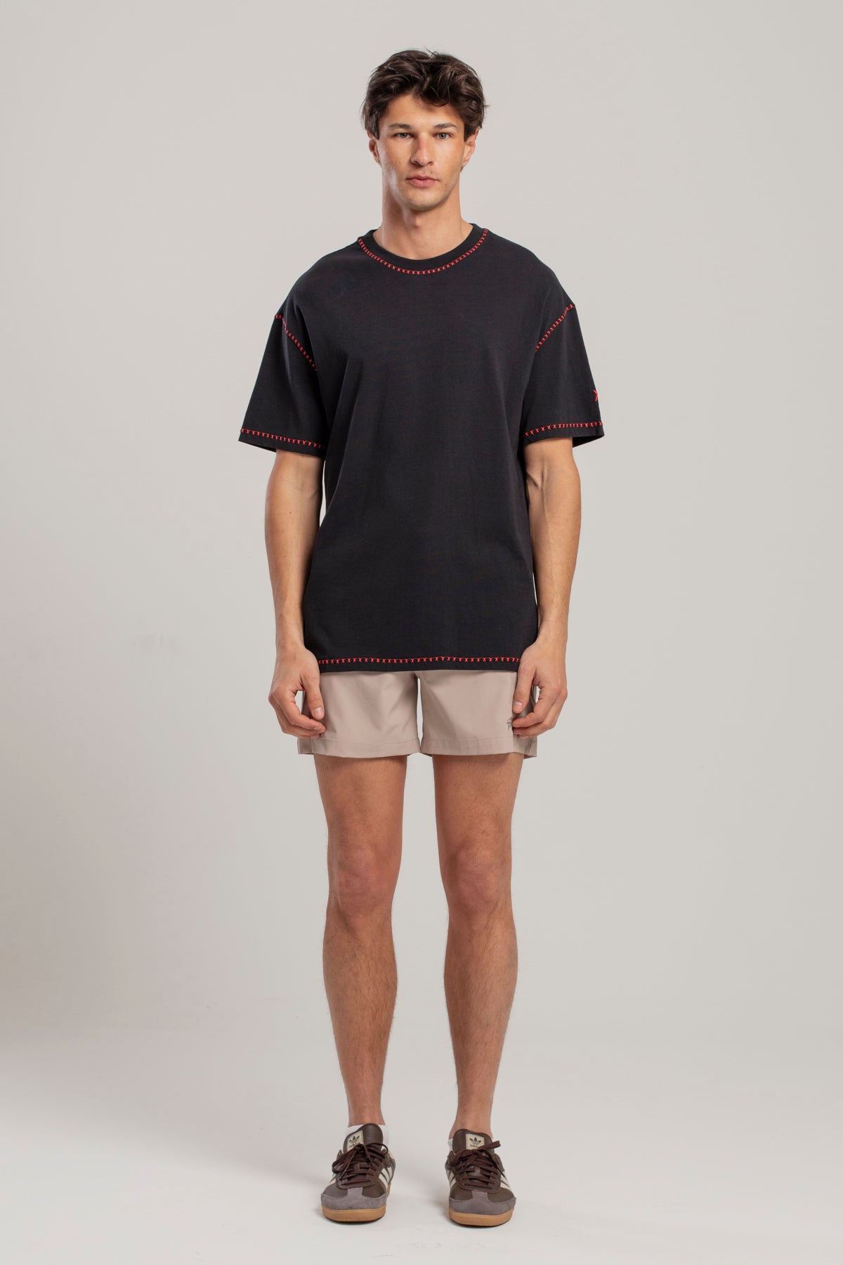 Pure Cotton Free Heaven Crochet Men T-Shirt - Jet Black
