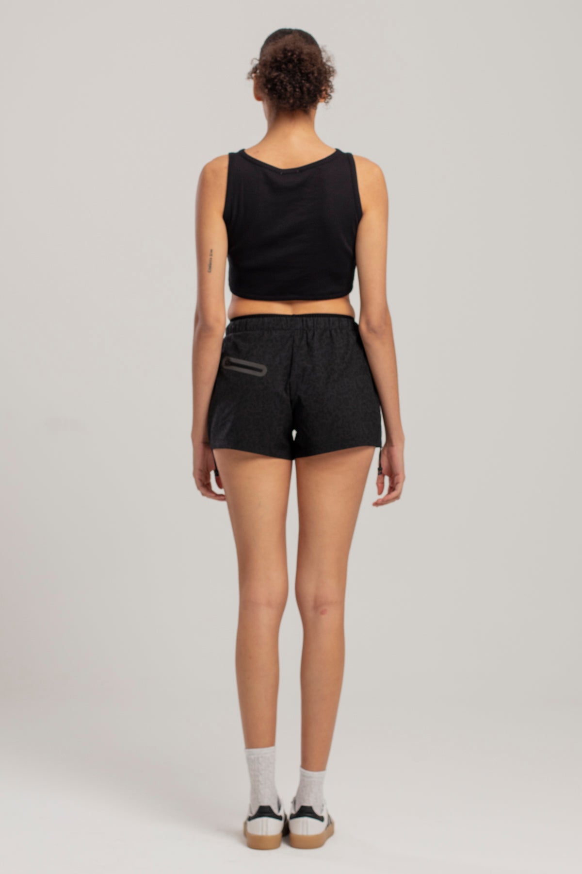 Free Heaven Leopard Track Suit Pant - Black
