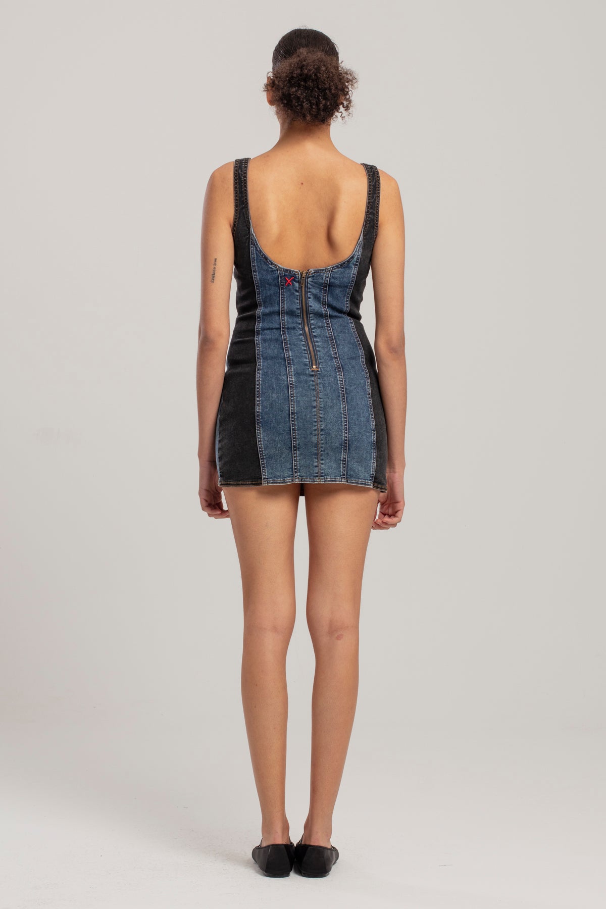 part two denim dress Part Two MAISSAPW DR - Denim dress - light blue denim/light-blue denim