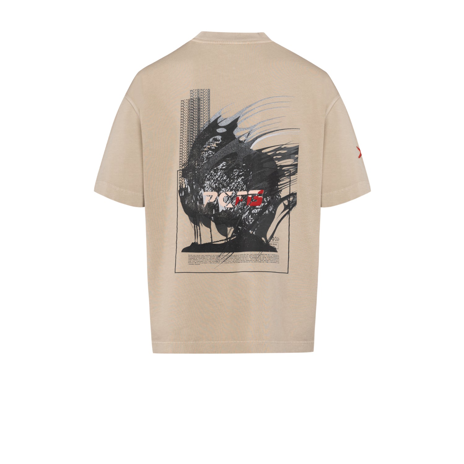 COTTON YOUR *ITCH ACID WASHED TSHIRT - STRING