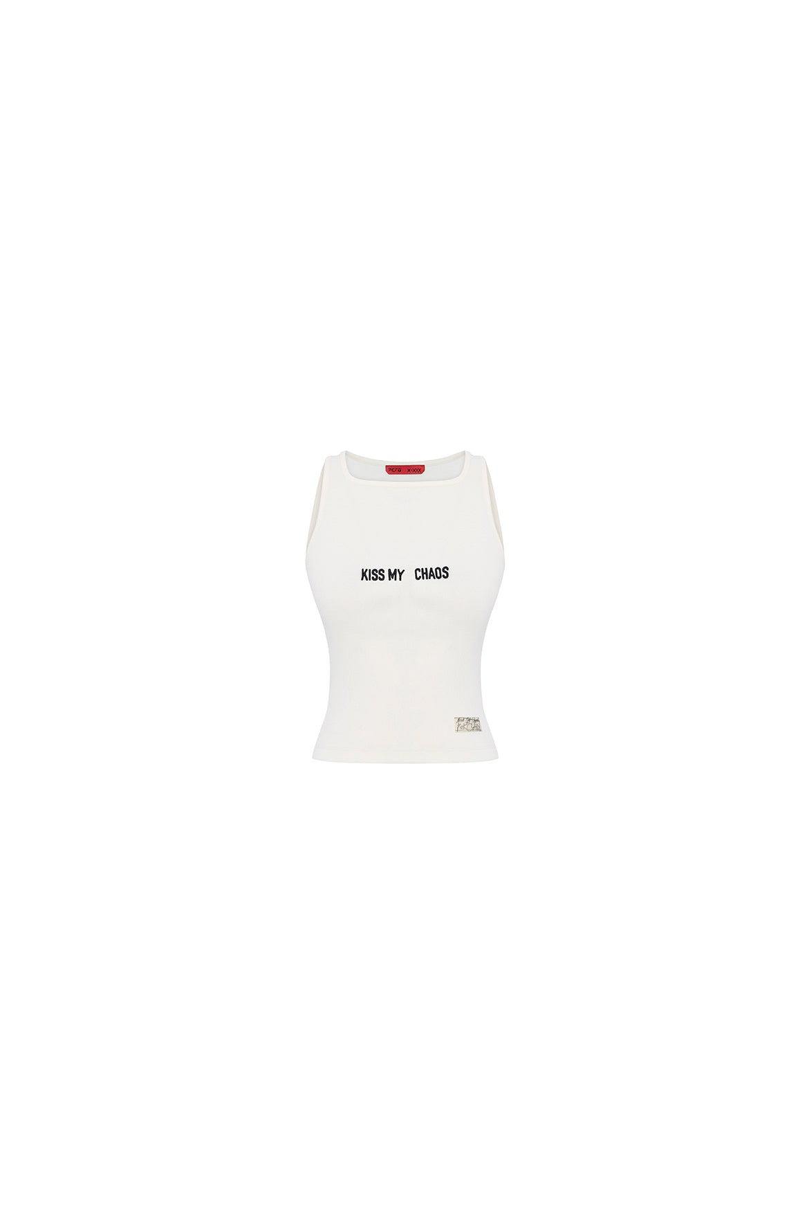 COTTON TANK TOP - WHITE