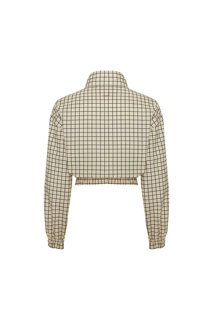 Parachute Crop Sweat - Chino Green