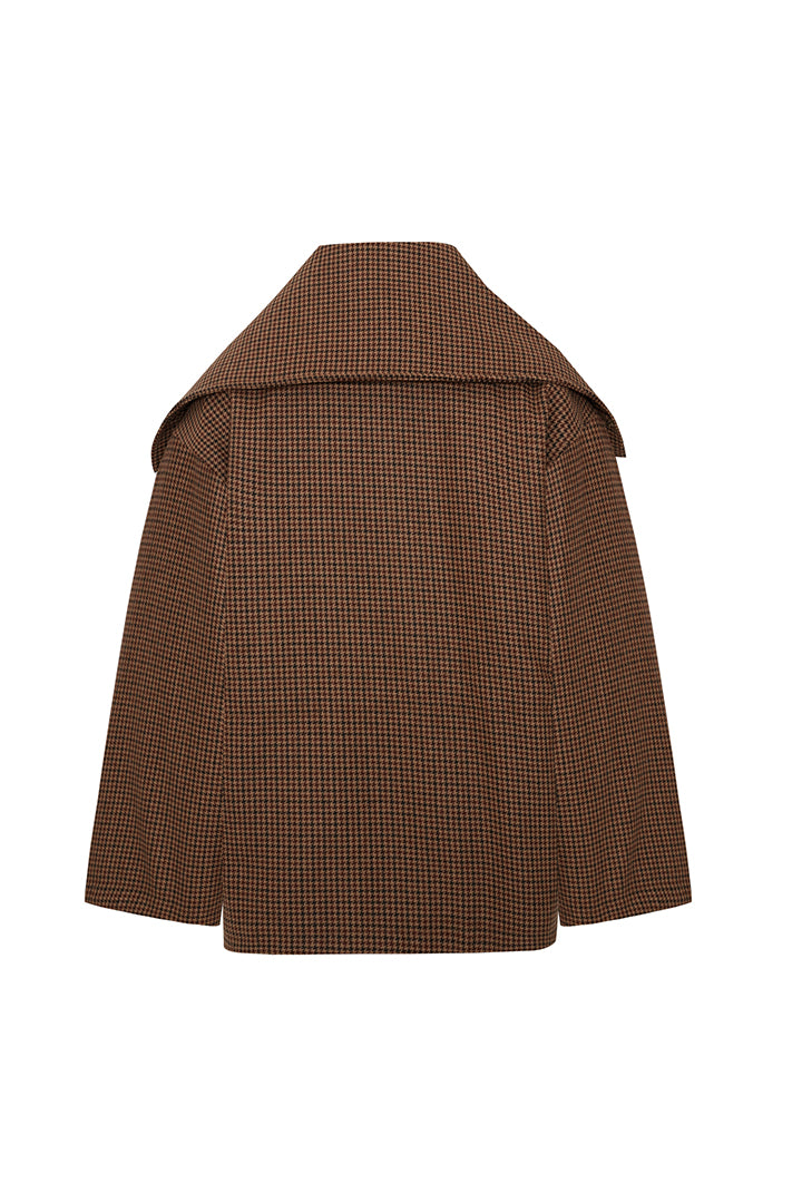 Wool & Cashmere Blend  Puffer Coat