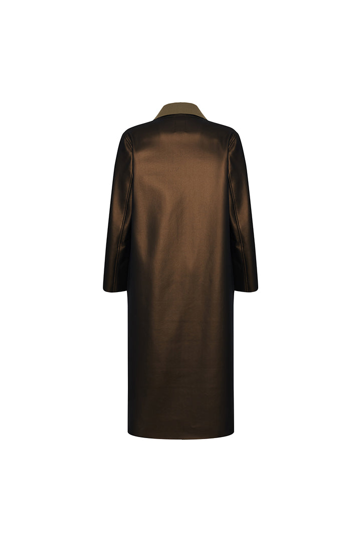 Wool Blend Paper Coat